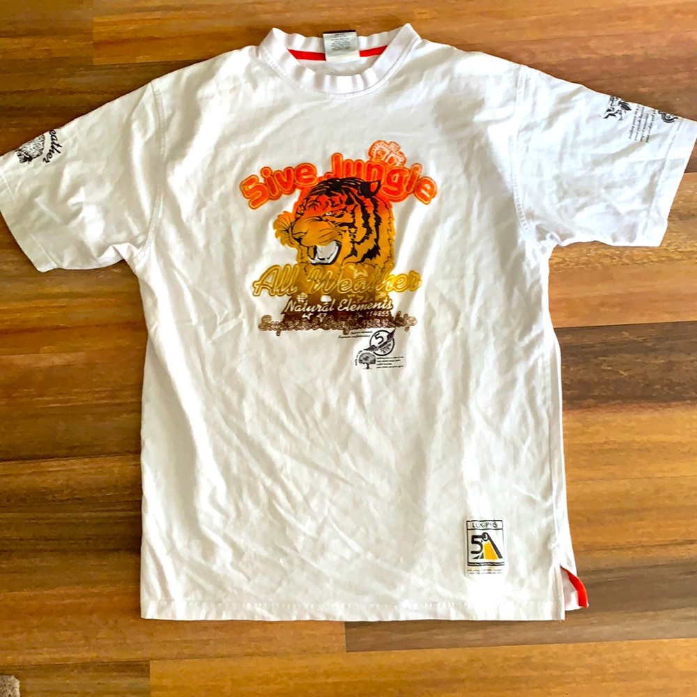 5ive Jungle Raised Felt Print Shirt